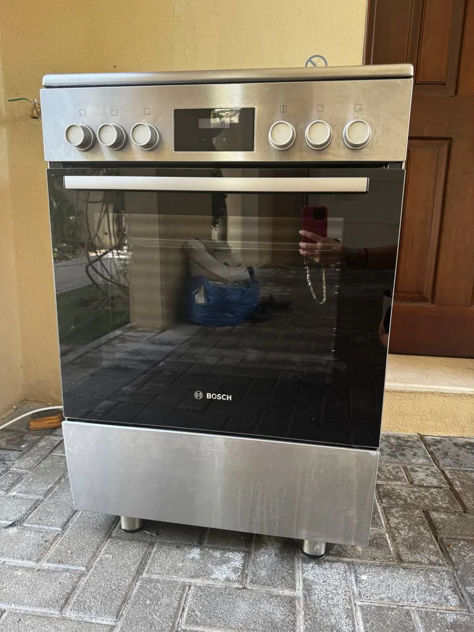 Продаю плиту Bosch Series 4 HXQ38AE50M — газовая варочная поверхность + электрич
